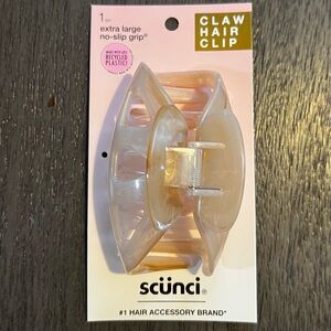 (Set of 3) Scünci No-Slip Grip Extra-Large Claw Clip